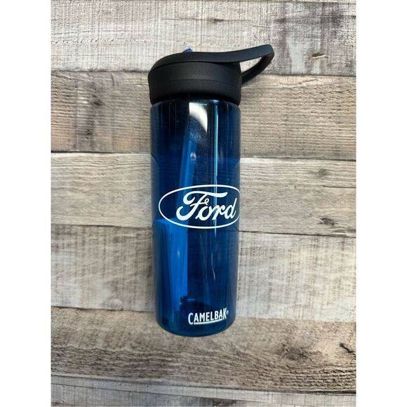 20 Oz. Ford Camelbak Blue BPA Free Water Bottle - Picture 1 of 3